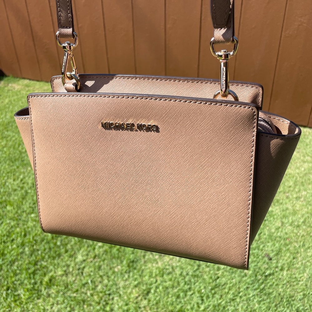 Michael Kors Tan Crossbody Bag